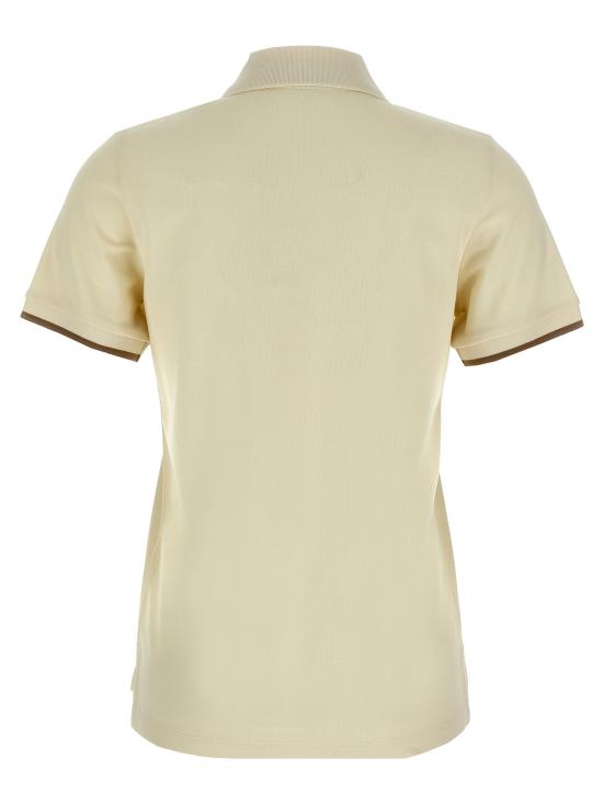 25SS 몽클레어 폴로 티셔츠 K10938A0000184720034 White - MONCLER