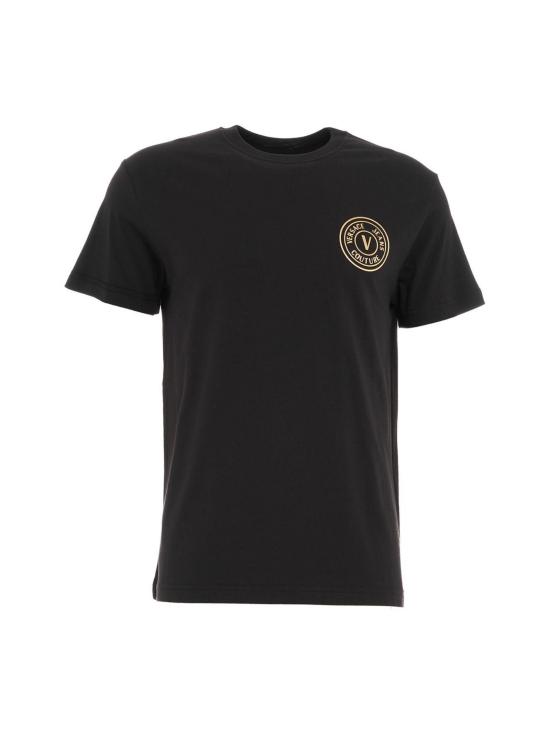  베르사체 반팔 티셔츠 75GAHT06 CJ00TG89 Black