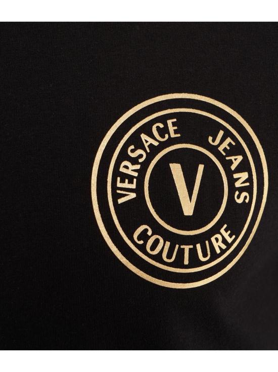  베르사체 반팔 티셔츠 75GAHT06 CJ00TG89 Black - VERSACE