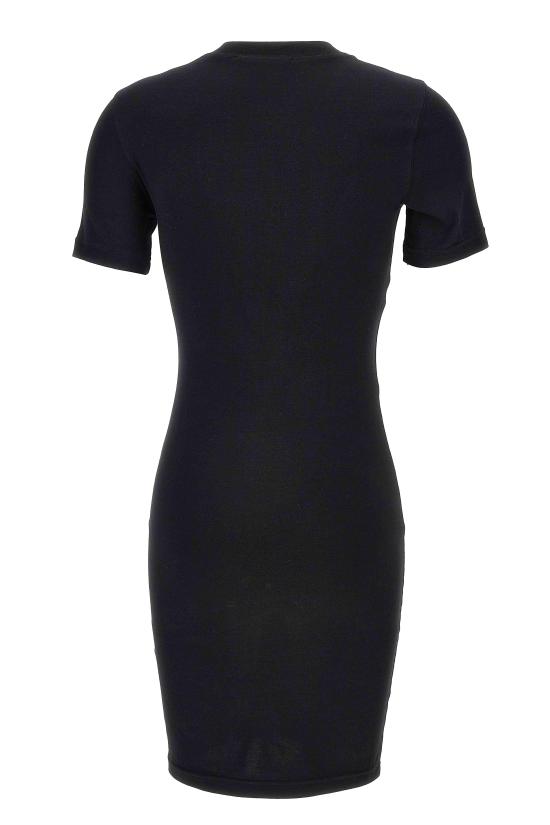  베르사체 미디 원피스 75HAOT06 CJ03TG89 Black - VERSACE