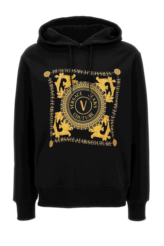  베르사체 긴팔 티셔츠 75GAIF07 CF00FG89 Black