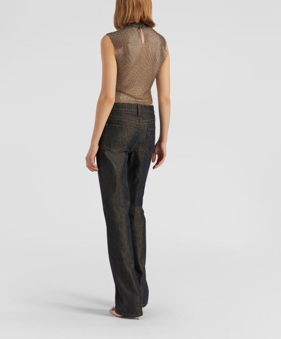  제니 민소매 티셔츠 75AAM628 N0165899 Black - GENNY