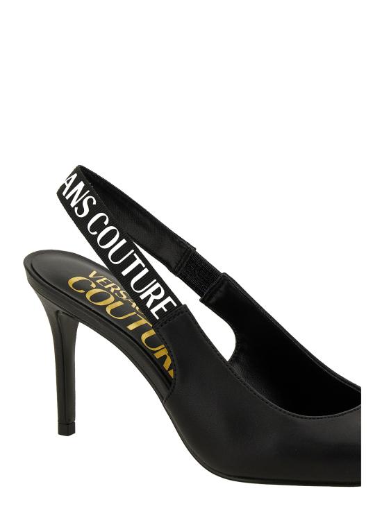 25SS 베르사체 힐/펌프스 78VA3S52 ZPS62899 Black - VERSACE