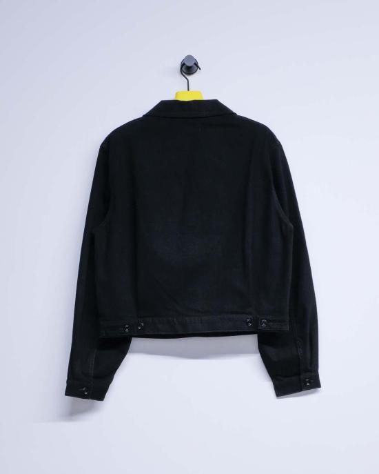  르메르 데님 자켓 헤비 데님 트러커 재킷 블랙 - LEMAIRE