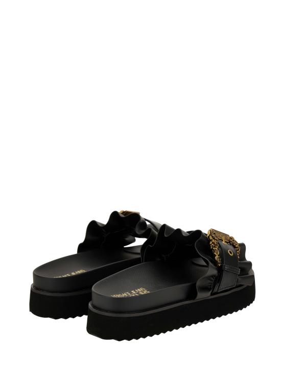 25SS 베르사체 뮬/슬리퍼 78VA3SM5 71570899 Black - VERSACE