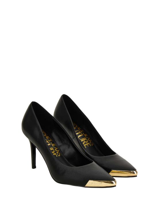 25SS 베르사체 힐/펌프스 78VA3S50 ZPS62899 Black