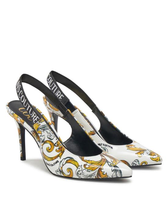 25SS 베르사체 힐/펌프스 78VA3S52 ZS366G03 White