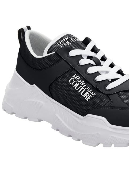 25SS 베르사체 스니커즈 78YA3SC1 ZSC52899 Black - VERSACE