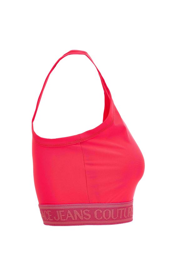  베르사체 민소매 티셔츠 76HAM227 J0128401 Fuchsia - VERSACE