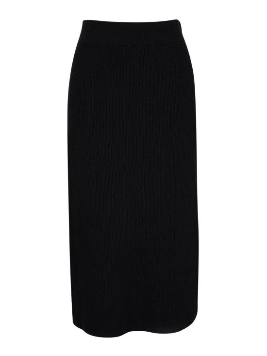 브루넬로 쿠치넬리 롱 스커트 M16129389C101 Black