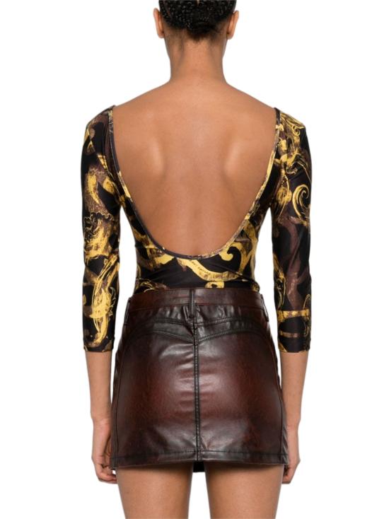  베르사체 바디수트 티셔츠 76HAM221 JS292G89 Black - VERSACE