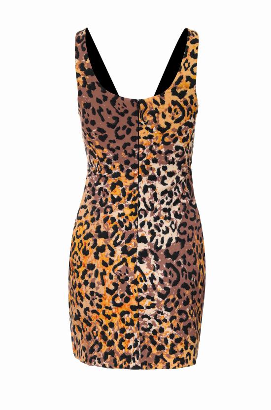  저스트까발리 숏 원피스 76PAO902 NS376711 Brown - JUST CAVALLI