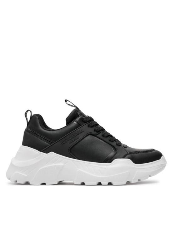  저스트까발리 스니커즈 76QA3SL9 ZP400899 Black