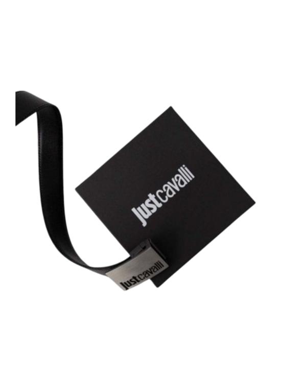  저스트까발리 가죽 벨트 76QA6F10 ZPA40899 Black - JUST CAVALLI