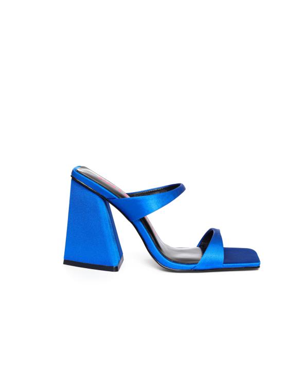  저스트까발리 뮬/슬리퍼 76RA3S40 ZSA29205 Blue - JUST CAVALLI