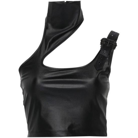  베르사체 민소매 티셔츠 76HAM232 J0062899 Black