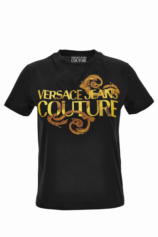  베르사체 반팔 티셔츠 76HAHG00 CJ00GG89 Black