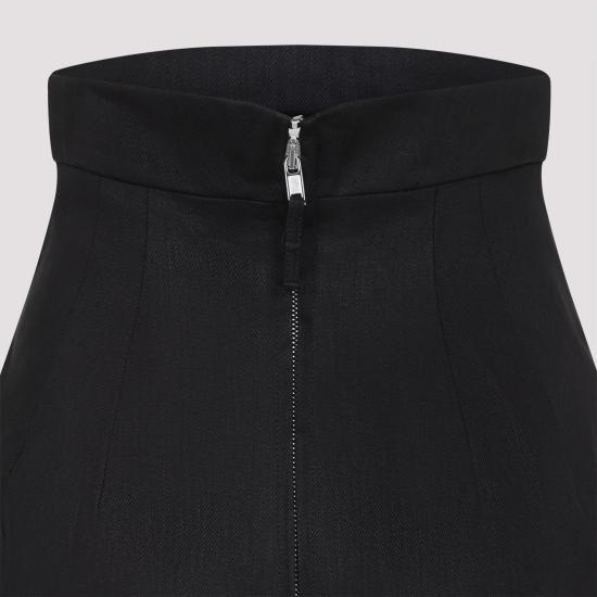 25SS 릭 오웬스 롱 스커트 RO01E7375 TWL 09 BLACK - RICK OWENS