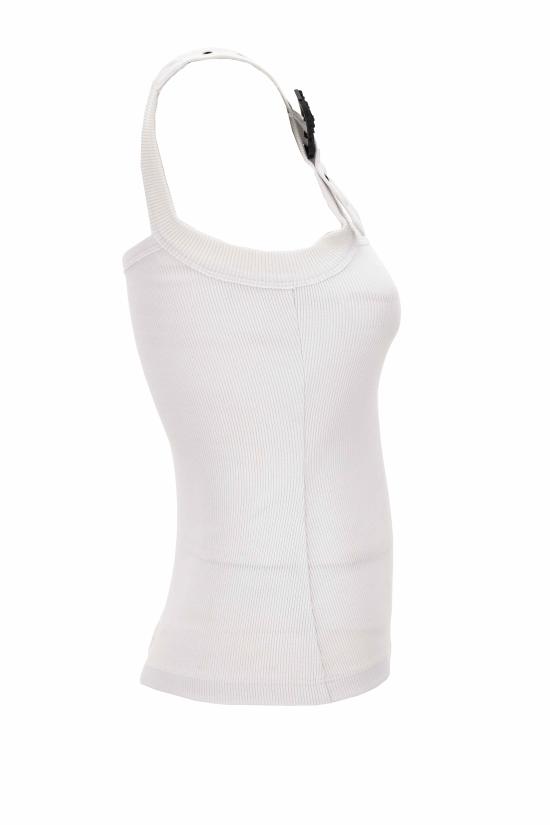  베르사체 민소매 티셔츠 76HAM625 J0004003 White - VERSACE