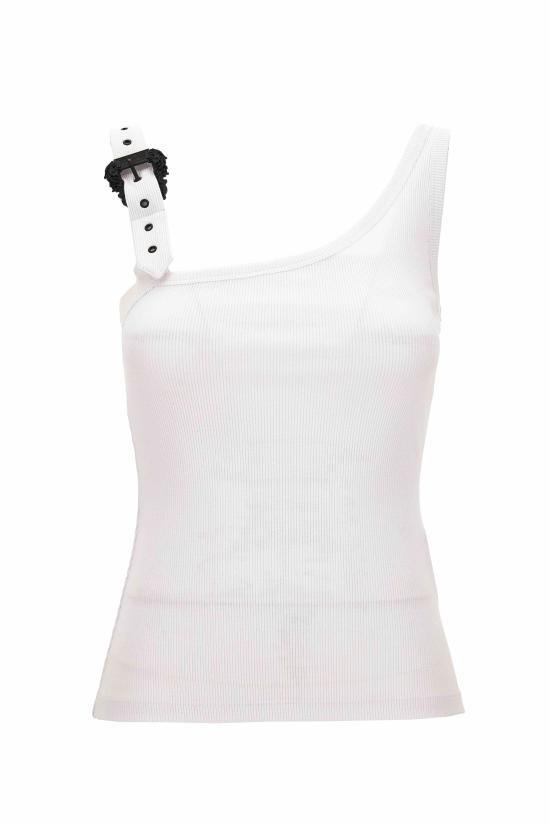  베르사체 민소매 티셔츠 76HAM625 J0004003 White