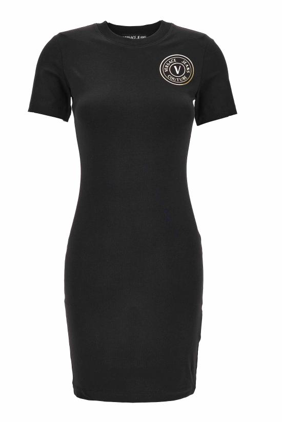  베르사체 미디 원피스 76HAOT02 CJ03TG89 Black