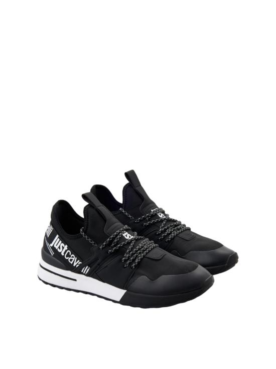  저스트까발리 스니커즈 76QA3SD3 ZSA53899 Black