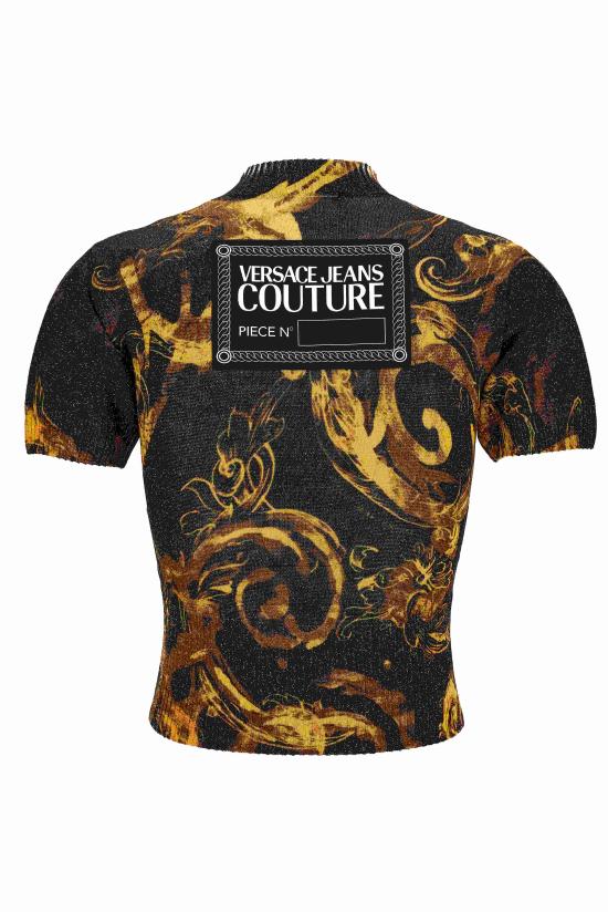  베르사체 긴팔 티셔츠 76HAFMN8 CMN45G89 Black - VERSACE