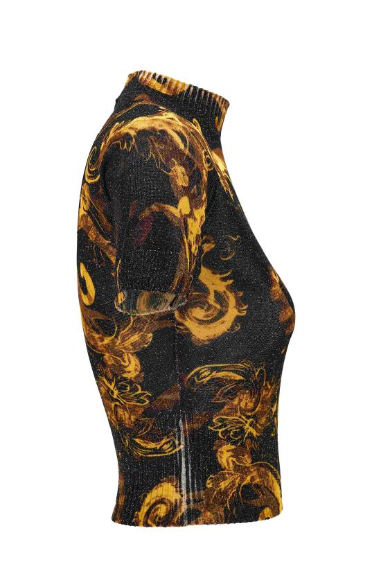  베르사체 긴팔 티셔츠 76HAFMN8 CMN45G89 Black - VERSACE