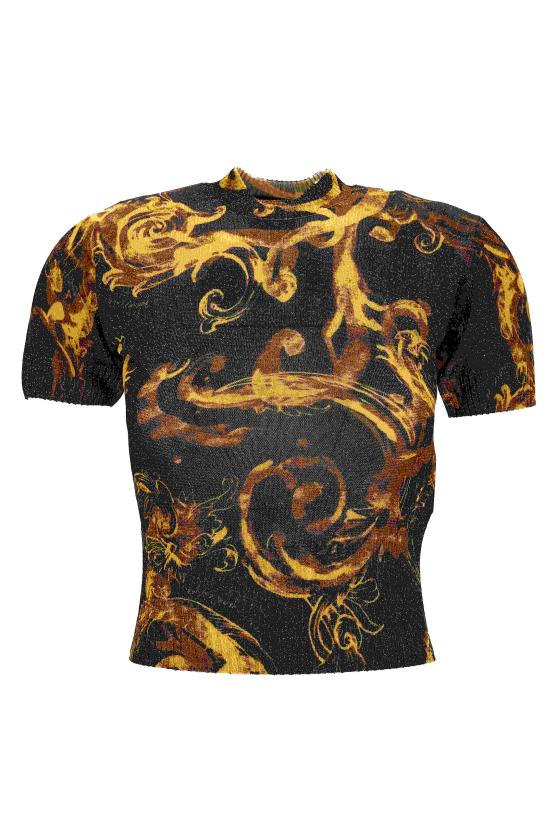  베르사체 긴팔 티셔츠 76HAFMN8 CMN45G89 Black