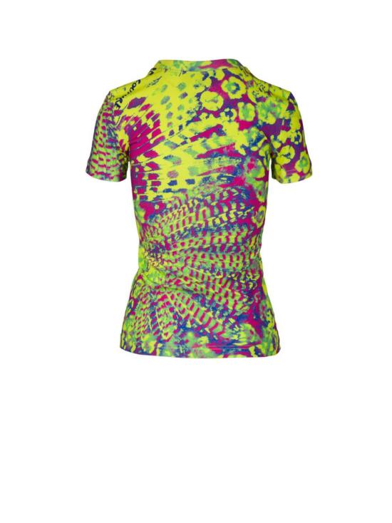  베르사체 반팔 티셔츠 76HAH608 JS285609 Yellow - VERSACE