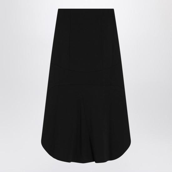 25SS 지방시 미디 스커트 BW40XQ4ZPG XI GIV 001 323 black - GIVENCHY