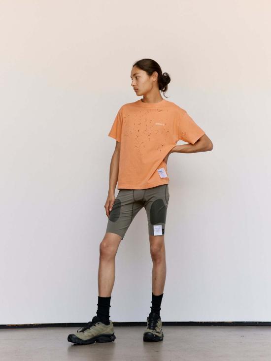  새티스파이 트레이닝 웨어 Satisfy Falcon Justice Cordura 9인치 하프 타이츠 - SATISFY