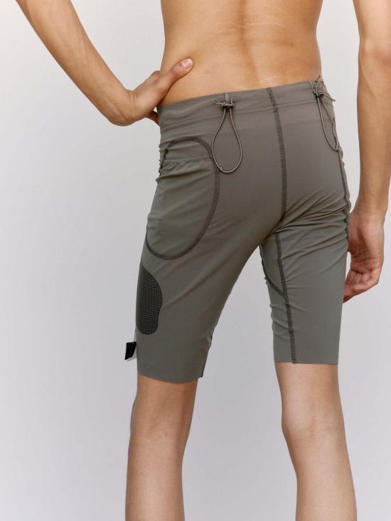  새티스파이 트레이닝 웨어 Satisfy Falcon Justice Cordura 9인치 하프 타이츠 - SATISFY