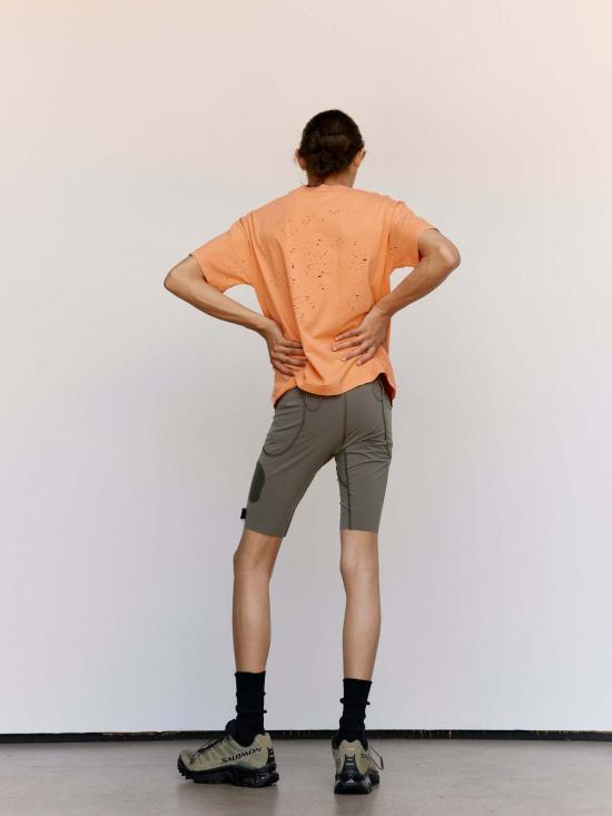  새티스파이 트레이닝 웨어 Satisfy Falcon Justice Cordura 9인치 하프 타이츠 - SATISFY