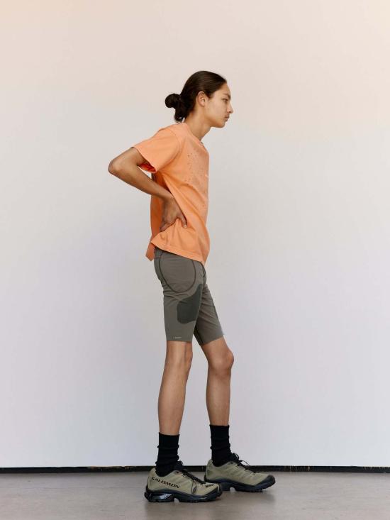  새티스파이 트레이닝 웨어 Satisfy Falcon Justice Cordura 9인치 하프 타이츠 - SATISFY