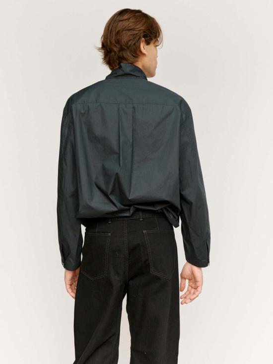  르메르 긴팔 티셔츠 Lemaire Vareuse  제트 블랙 - LEMAIRE