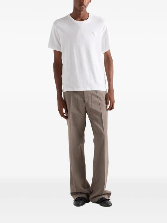  프라다 반팔 티셔츠 UJN885S23216JK white - PRADA