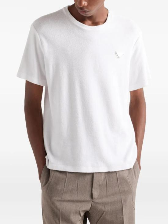  프라다 반팔 티셔츠 UJN885S23216JK white - PRADA