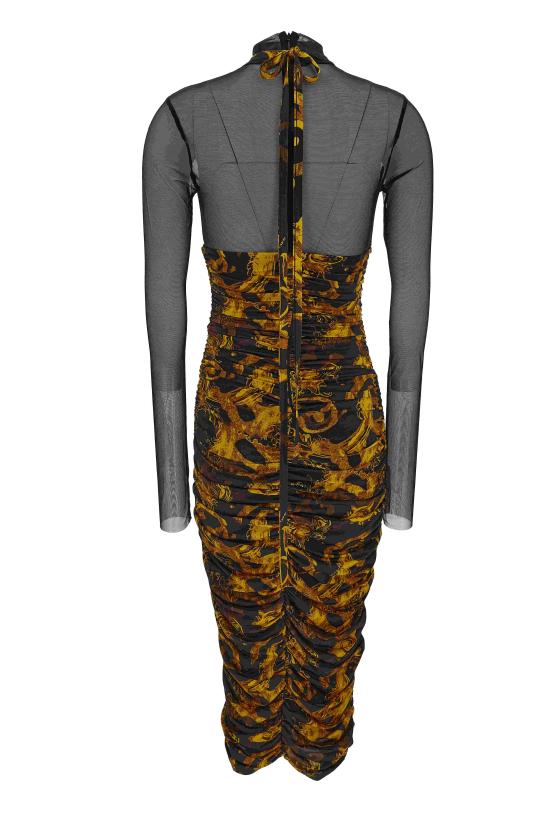  베르사체 롱 원피스 76HAO9D8 JS291G89 Black - VERSACE