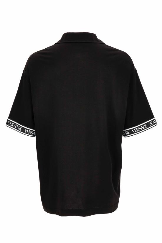  베르사체 폴로 티셔츠 76GAGC05 CJ01C899 Black - VERSACE