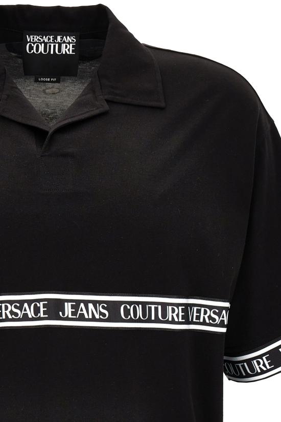  베르사체 폴로 티셔츠 76GAGC05 CJ01C899 Black - VERSACE