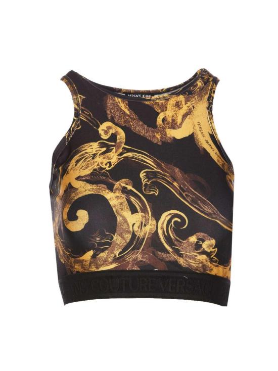  베르사체 민소매 티셔츠 76HAM227 JS292G89 Black