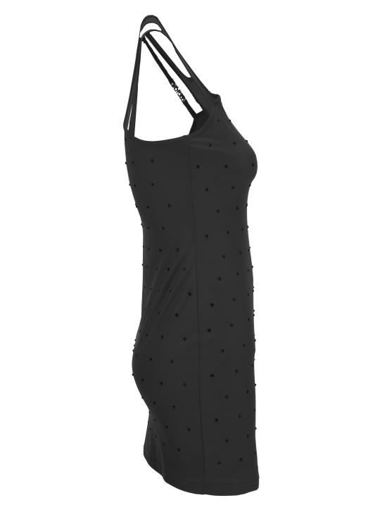  베르사체 미디 원피스 76HAOE05 CJXXE899 Black - VERSACE