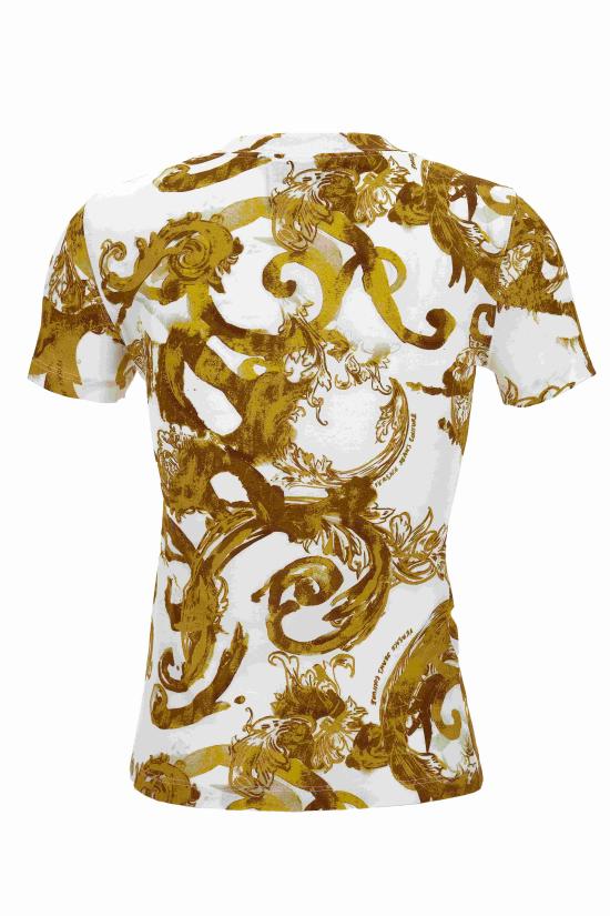  베르사체 반팔 티셔츠 76HAH6D8 JS287G03 White - VERSACE