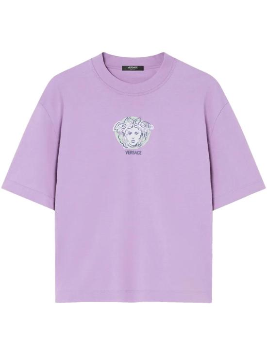  베르사체 반팔 티셔츠 10157381A14323 lilac