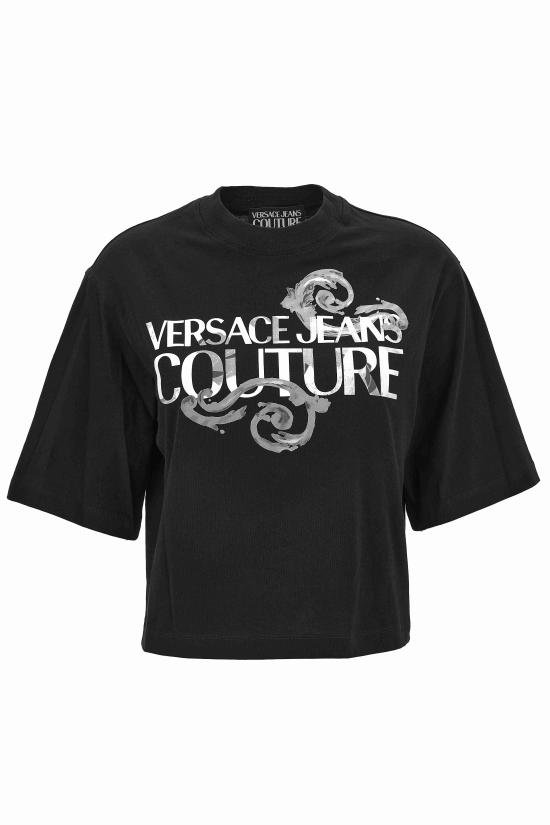  베르사체 반팔 티셔츠 76HAHG01 CJ00G899 Black