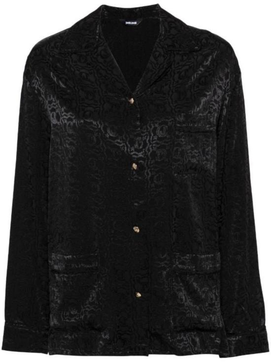  저스트까발리 블라우스 76PAL233 N0290899 Black