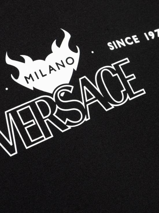  베르사체 반팔 티셔츠 10139441A14377 black - VERSACE
