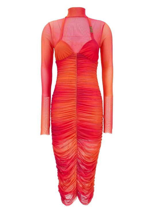  베르사체 롱 원피스 76HAO918 JS290QN7 Pink