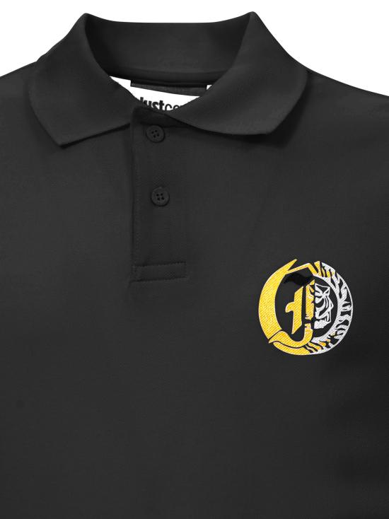  저스트까발리 폴로 티셔츠 76OAGG19 CJ316899 Black - JUST CAVALLI